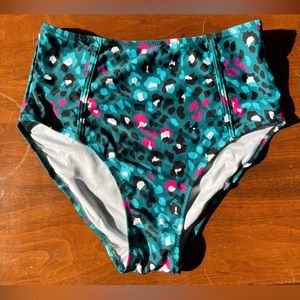 Latched mama high waisted swim bottoms
